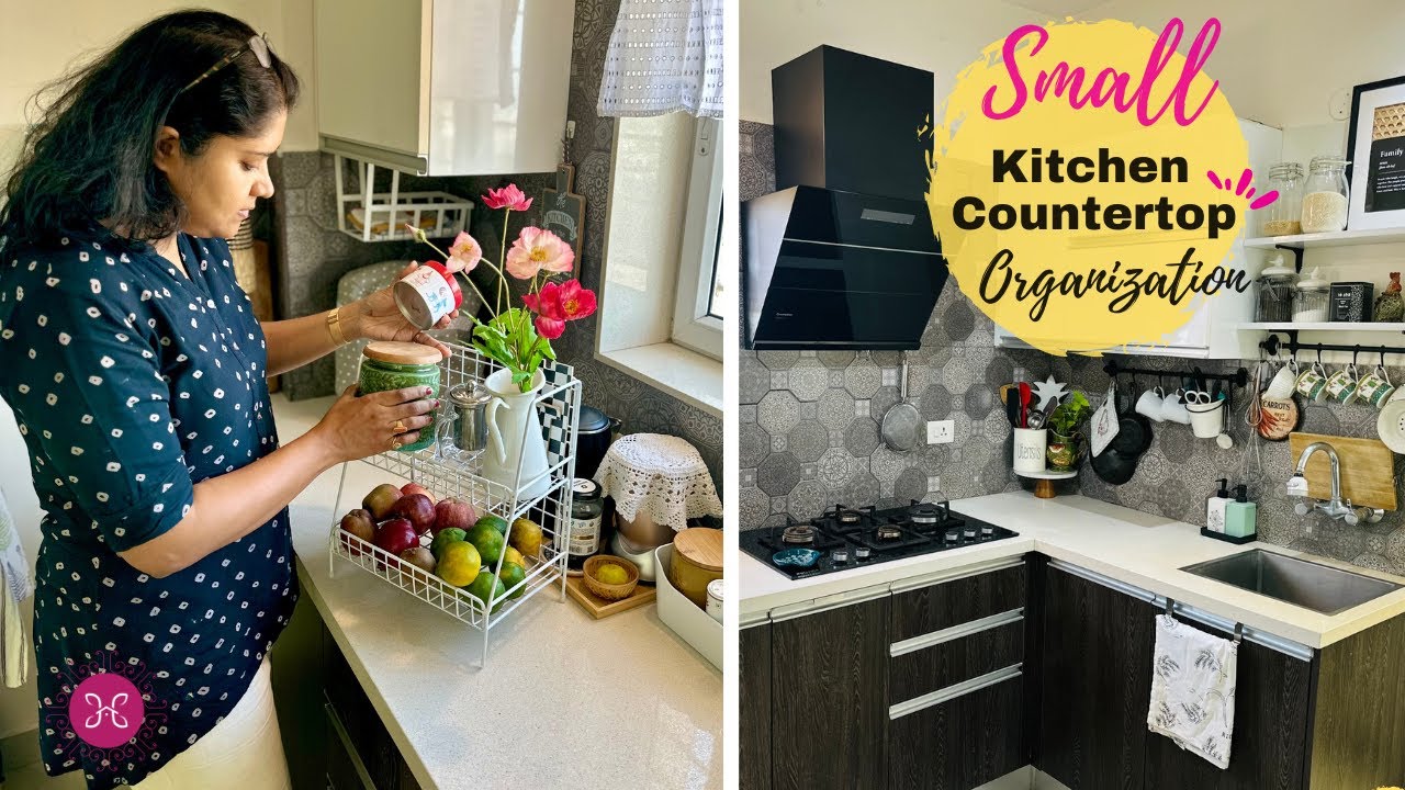 Kitchen Countertop Organisation