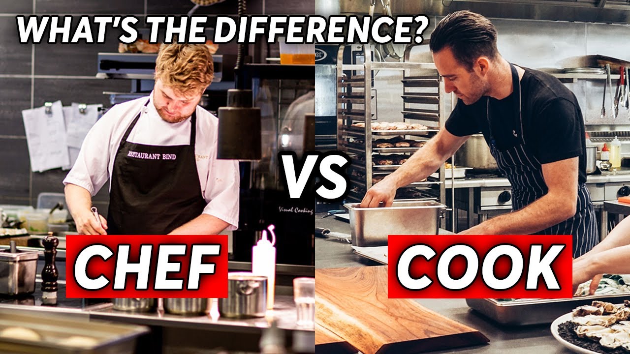 What Is The Difference Between a Chef And a Cook