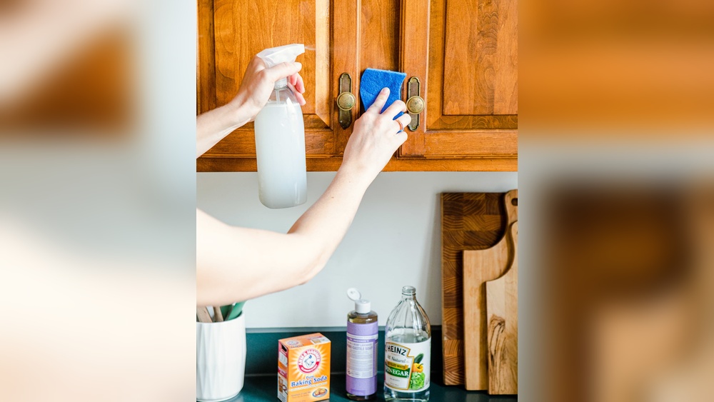 How to Clean Kitchen Cabinets Grease?
